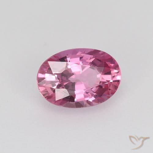 0.73ct Natural Pinkish Purple Sapphire, Oval Cut, 6.3x4.4 mm