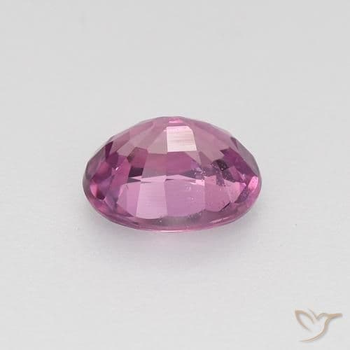 0.72ct Natural Medium Purple Sapphire, Oval Cut, 5.7x4.6 mm