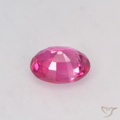 0.42ct Natural Hot Pink Sapphire, Oval Cut, 5.1x4.1 mm