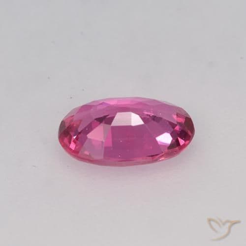 0.49ct Natural Hot Pink Sapphire, Oval Cut, 6x4.1 mm
