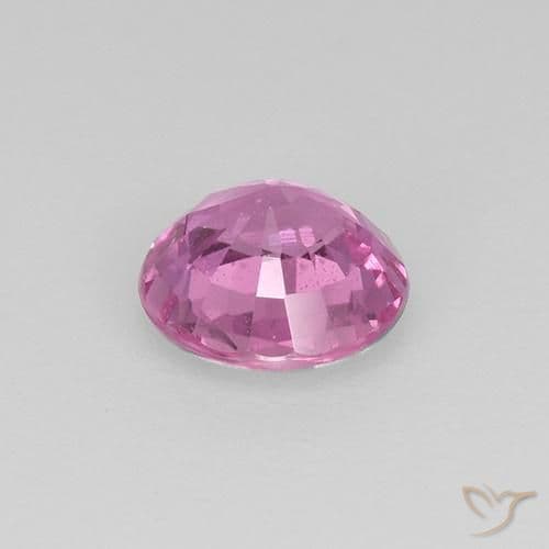 0.48ct Natural Medium Purple Sapphire, Round Cut, 4.77 mm