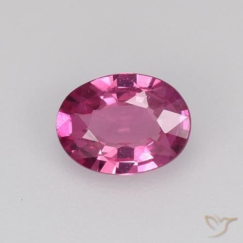 0.60ct Natural Medium Purple Sapphire, Oval Cut, 6.2x4.7 mm