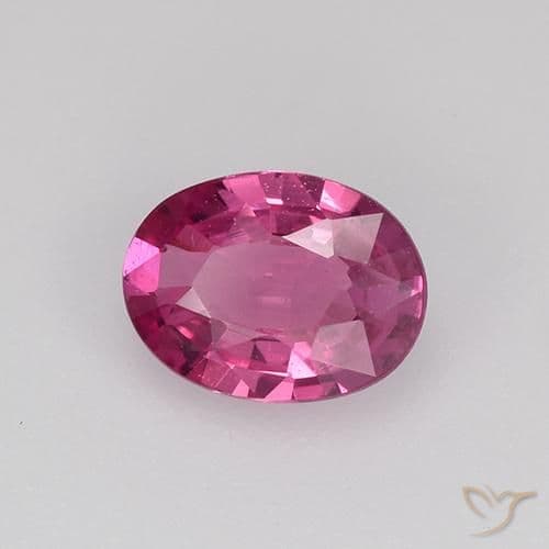 0.60ct Natural Medium Purple Sapphire, Oval Cut, 6.2x4.7 mm