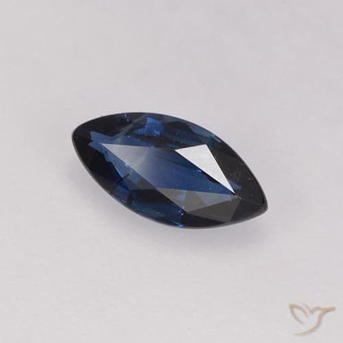 0.71ct Natural Twilight Blue Sapphire, Marquise, 8x4 mm