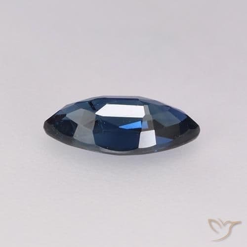 0.71ct Natural Twilight Blue Sapphire, Marquise, 8x4 mm