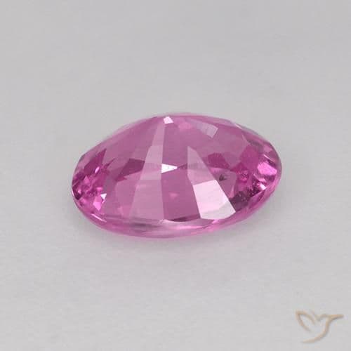 0.69ct Natural Medium Purple Sapphire, Oval Cut, 6.3x4.5 mm