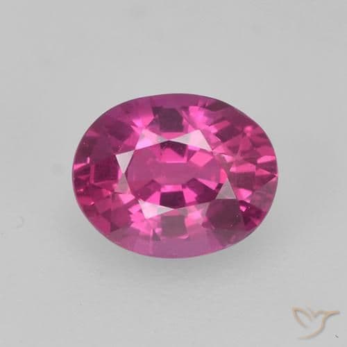 0.47ct Natural Medium Purple Sapphire, Oval Cut, 5.1x4.1 mm