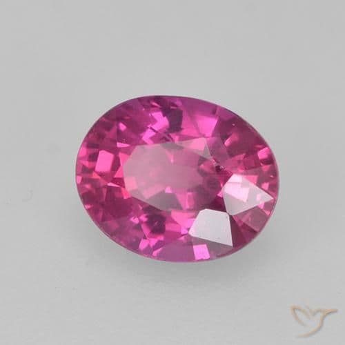 0.47ct Natural Medium Purple Sapphire, Oval Cut, 5.1x4.1 mm