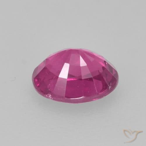 0.47ct Natural Medium Purple Sapphire, Oval Cut, 5.1x4.1 mm