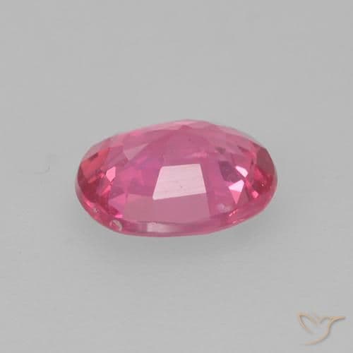 0.42ct Natural Magenta Pink Sapphire, Oval Cut, 5x4.2 mm