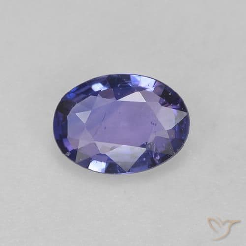 4.07ct Medium Navy Blue Sapphire, Oval Cut, 8.9x7.8 mm