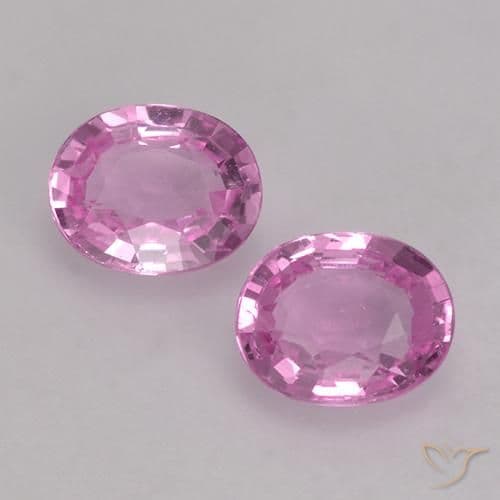 0.78ct Natural Intense Purple Sapphire, Oval Cut, 5x4 mm