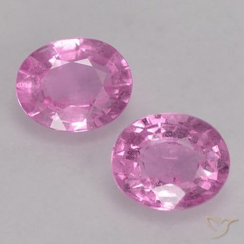 0.78ct Natural Intense Purple Sapphire, Oval Cut, 5x4 mm