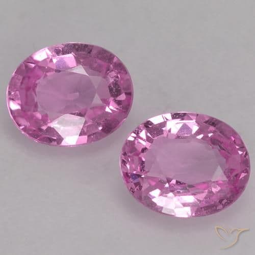 0.78ct Natural Intense Purple Sapphire, Oval Cut, 5x4 mm