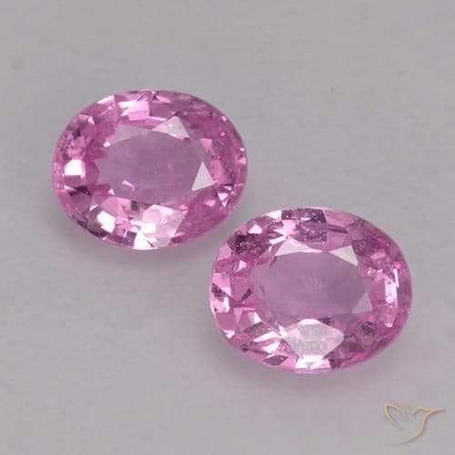 0.78ct Natural Intense Purple Sapphire, Oval Cut, 5x4 mm