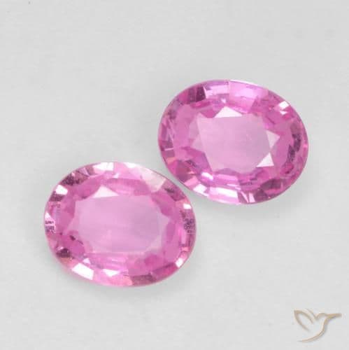 0.74ct Natural Medium Purple Sapphire, Oval Cut, 5.1x4.1 mm