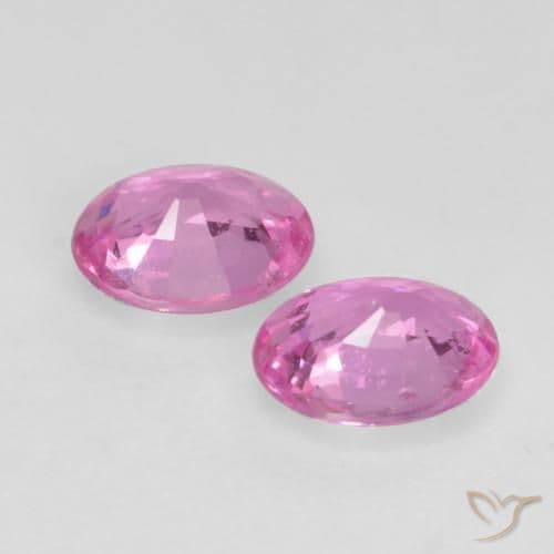 0.85ct Natural Intense Purple Sapphire, Oval Cut, 5.1x4.1 mm