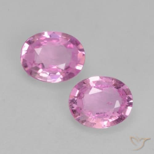 0.75ct Natural Purple-Pink Sapphire, Oval Cut, 5.1x3.9 mm