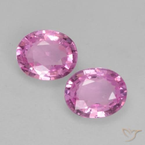 0.75ct Natural Purple-Pink Sapphire, Oval Cut, 5.1x3.9 mm