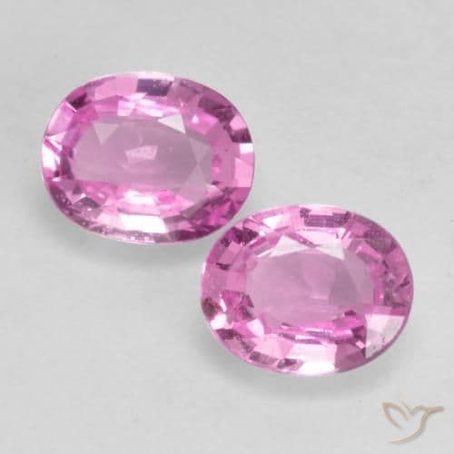 0.81ct Bright Pinkish Purple Sapphire, Oval Cut, 5.1x4.1 mm