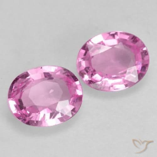 0.81ct Bright Pinkish Purple Sapphire, Oval Cut, 5.1x4.1 mm