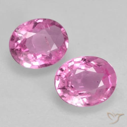 0.42ct Natural Hot Pink Sapphire, Oval Cut, 5.1x4.1 mm