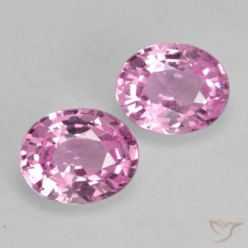 0.81ct Natural Medium Pink Sapphire, Oval Cut, 5.1x4.1 mm