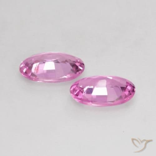 1.15ct Bright Pinkish Purple Sapphire, Oval Cut, 6.3x4.4 mm
