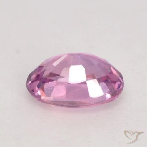 0.61ct Very Light Pink Sapphire, Oval Cut, 5.8x4.2 mm