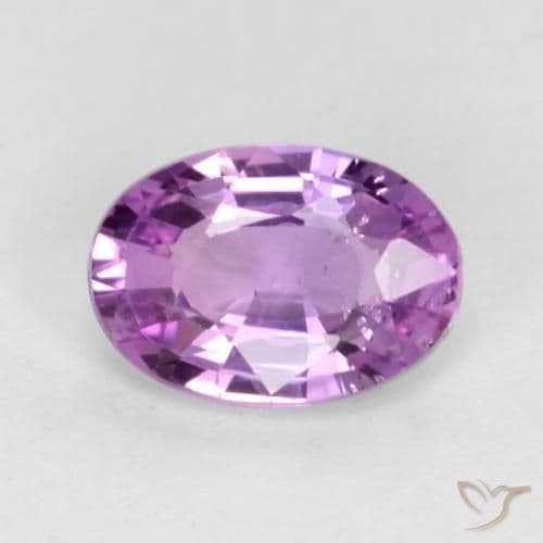 0.44ct Natural Purple-Pink Sapphire, Oval Cut, 5.9x4 mm