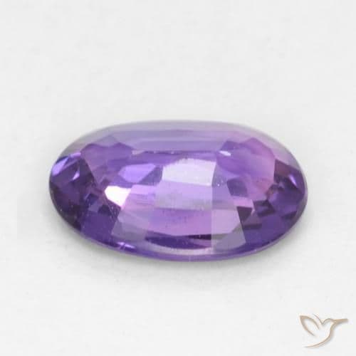 0.51ct Natural Purple-Pink Sapphire, Oval Cut, 6.3x4.6 mm