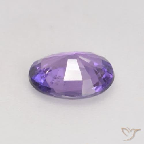 0.66ct Natural Deep Violet Sapphire, Oval Cut, 6.2x5.1 mm