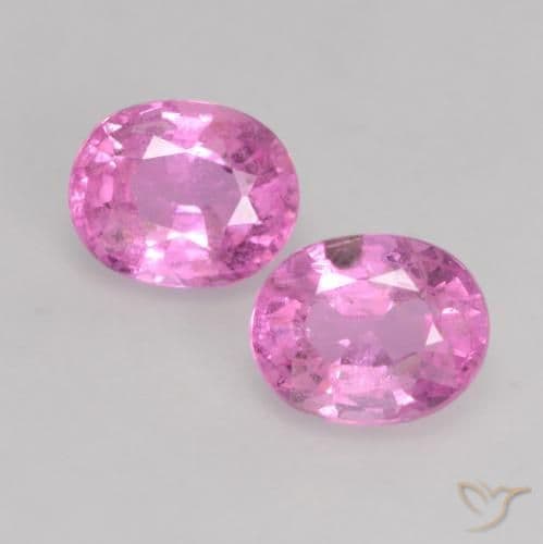 0.98ct Natural Intense Purple Sapphire, Oval Cut, 5.1x4.1 mm