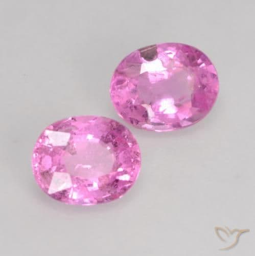 0.98ct Natural Intense Purple Sapphire, Oval Cut, 5.1x4.1 mm