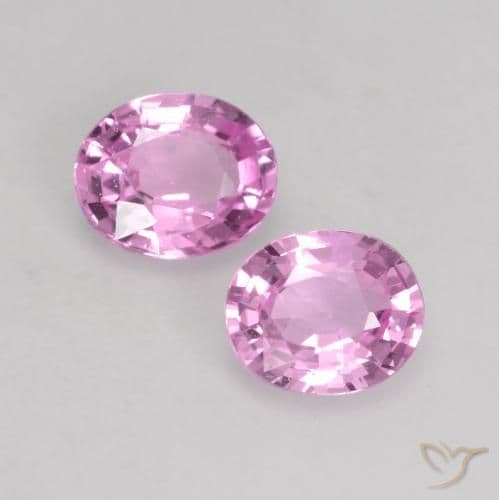 0.78ct Natural Intense Purple Sapphire, Oval Cut, 5x4 mm