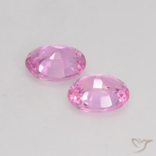 0.76ct Natural Purple-Pink Sapphire, Oval Cut, 4.8x3.9 mm