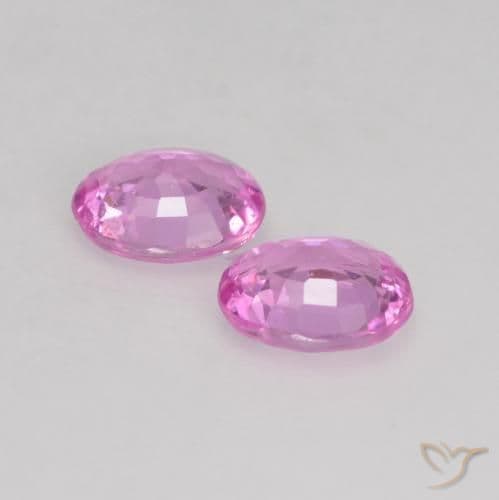 0.66ct Natural Purple-Pink Sapphire, Oval Cut, 4.7x3.8 mm