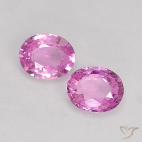0.68ct Natural Intense Purple Sapphire, Oval Cut, 4.8x3.9 mm