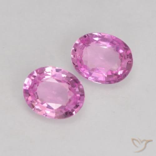 0.68ct Natural Intense Purple Sapphire, Oval Cut, 4.8x3.9 mm