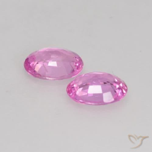 0.68ct Natural Intense Purple Sapphire, Oval Cut, 4.8x3.9 mm