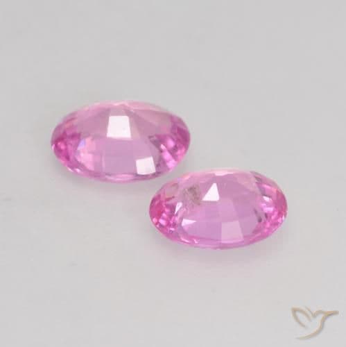 0.68ct Natural Purple-Pink Sapphire, Oval Cut, 4.8x3.8 mm
