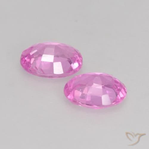 0.79ct Natural Intense Purple Sapphire, Oval Cut, 5x4 mm