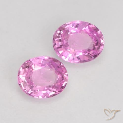 0.90ct Natural Purple-Pink Sapphire, Oval Cut, 5.1x4.2 mm