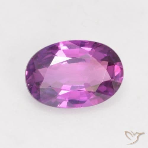 0.54ct Natural Electric Purple Sapphire, Oval Cut, 6x4.1 mm