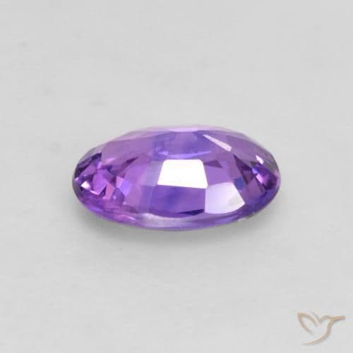 0.51ct Natural Pink Violet Sapphire, Oval Cut, 5.9x4.2 mm