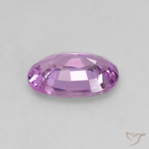 0.52ct Natural Pinkish Purple Sapphire, Oval Cut, 6.1x4.2 mm