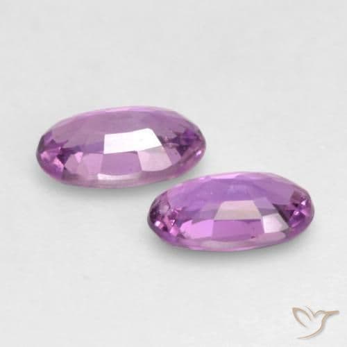 0.58ct Electric Purple Sapphire, Oval Cut, 4.9x3.2 mm