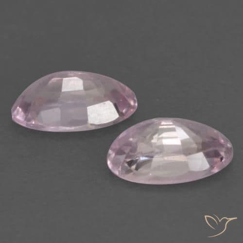 0.61ct Very Light Pink Sapphire, Oval Cut, 4.9x3.1 mm