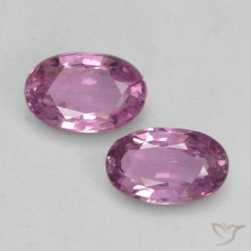 0.61ct Natural Medium Purple Sapphire, Oval Cut, 5x3.3 mm