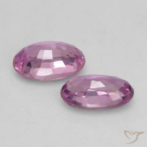 0.61ct Natural Medium Purple Sapphire, Oval Cut, 5x3.3 mm